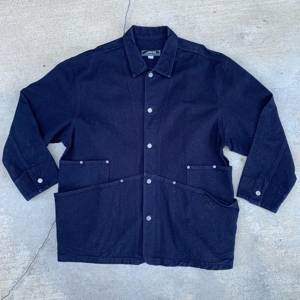 Awesome Vintage JNCO Denim Welder Jacket Size XL